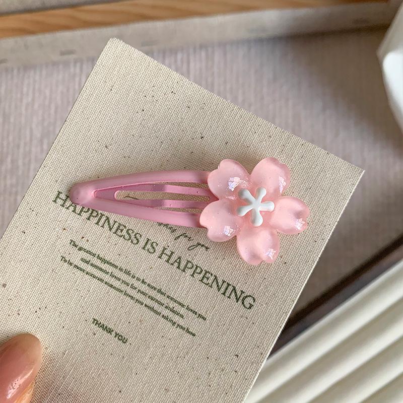 Очаровательный набор мультяшных заколок для волос: Сладкие и Крутые Универсальные Челки и Боковые Заколки для Девочек