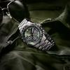 Citizen Chronograph Watch Stainless Steel Case Sapphire Green Dial CA4664-60W Eco-Drive Men's – Gold-tone & Band, Crystal,