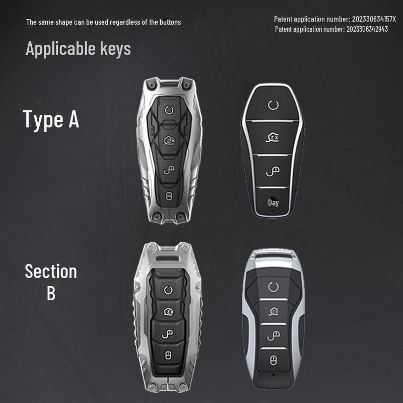 Защитный чехол для ключей BYD Dolphin 2023 года, Hanyuan Plus, Tang New Energy, Seal Alloy Trend