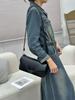 Fashionable Macaron Color Underarm Bag Heart Shaped Buckle Shoulder Bag Women's Versatile Light Luxury Crossbody Bag