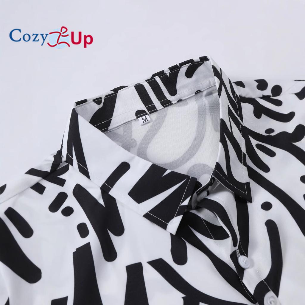 Мужская рубашка с коротким рукавом и принтом в виде граффити, мужская рубашка, лето 2025 г., новая свободная рубашка большого размера