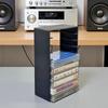 Stackable Cassette Tape Holder Up To 10 Tapes Cassette Tape Organizer  Home Organization