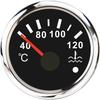 Car Marine Boat Boost Alarm Gauge 2‘’ 52mm Oil pressure Meter Water Level Fuel Temperature 12V 24V Voltmeter Accessories Meter
