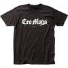 Мужская футболка Cro-Mags Логотип Музыка Классика Концерт Рок-группа Футболка Новая Черная
