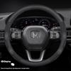 For Honda TYPE R Accord Civic HRV CRV CITY Jazz Pilot Odyssey Spirior FIT Carbon fiber Car Steering Wheel Cover Auto Accessories XA6