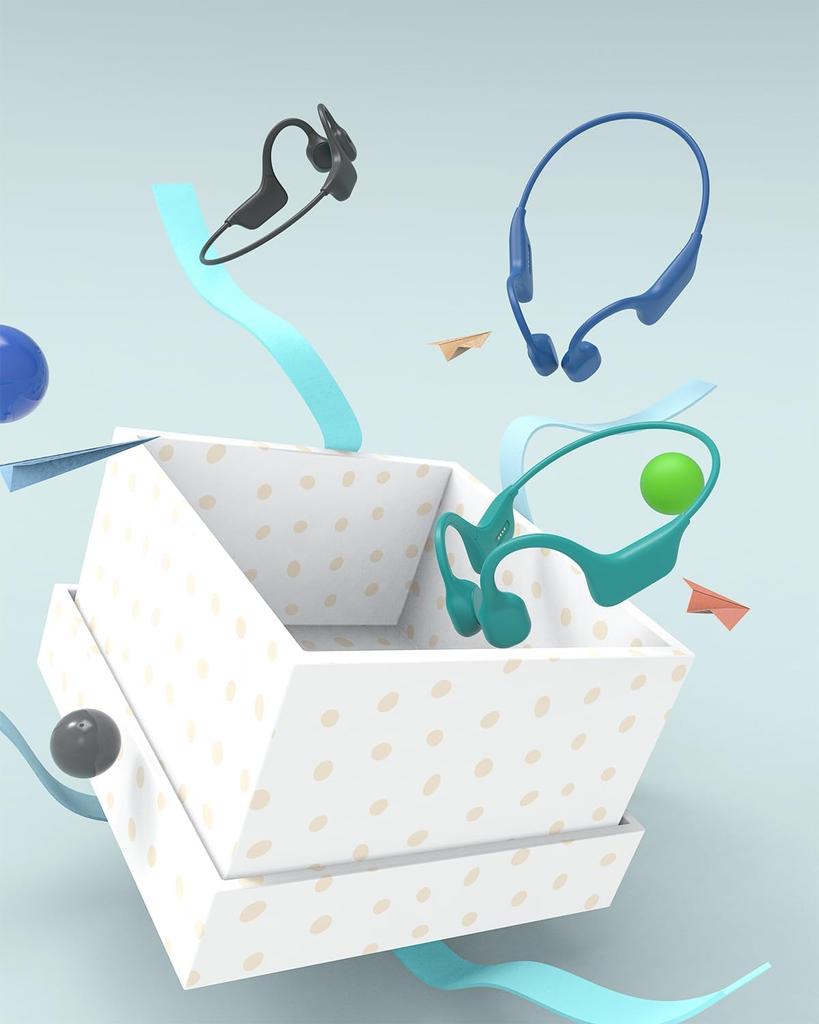 SANOTO Bone Conduction Bluetooth Wireless Newly Developed in Hear Environmental Reduce Sound Zero Comfortable Bone Conduction Magnetic IPX7 Ideal for