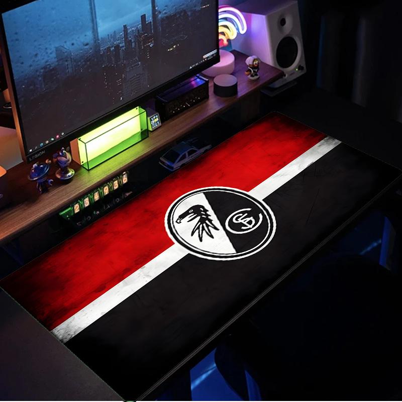 Club Crest Design Mouse Pad, Rubber Base, Mouse Pad for Gamers and Office Use, Gaming Desk , Easy To Clean Mat Christmas fan gifts
