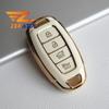 Для Hyundai i30 Ix35 KONA Encino Solaris Azera Grandeur IG Accent Santa Fe Palisade TPU автомобильный брелок чехол брелок чехол