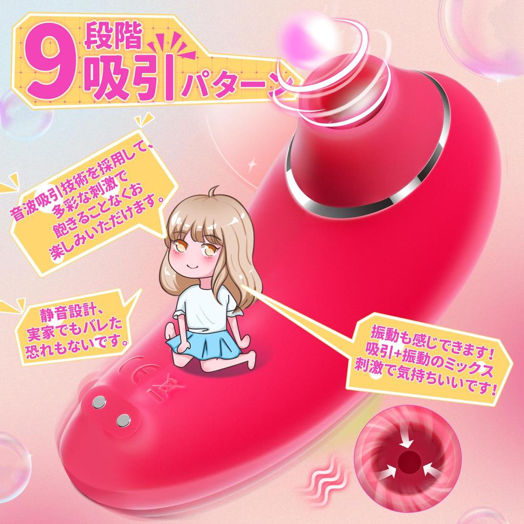 Sucker That Is Highly Praised by AV Vibrator Suction Nipple Vibrator Clitoral Torture Rotor Electric Massager Stages of Suction Compact and Easy To