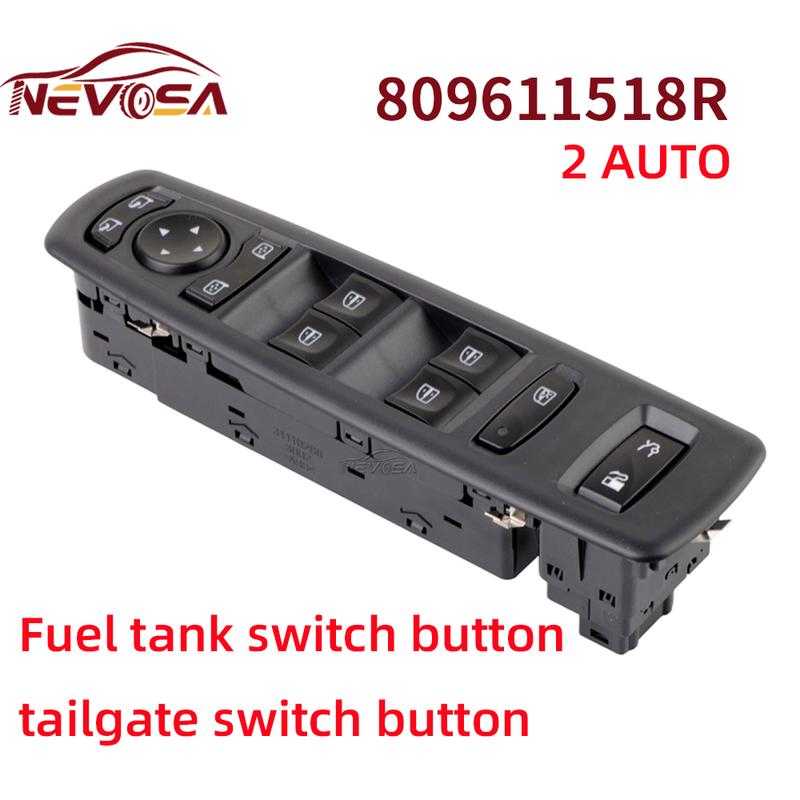For 2011 Renault Latitude L70 Talisman Samsung SM5 SM7 2017 Power Window Control Switch Fuel Tank Button Panel 809611518R