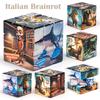 New Italian Brainrot Themed Tung Tung Tung Sahur Tralalero Tralala Magic Cube