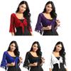 Women's Sheer Cover-up Belly Dance Cardigan Shrug Tops