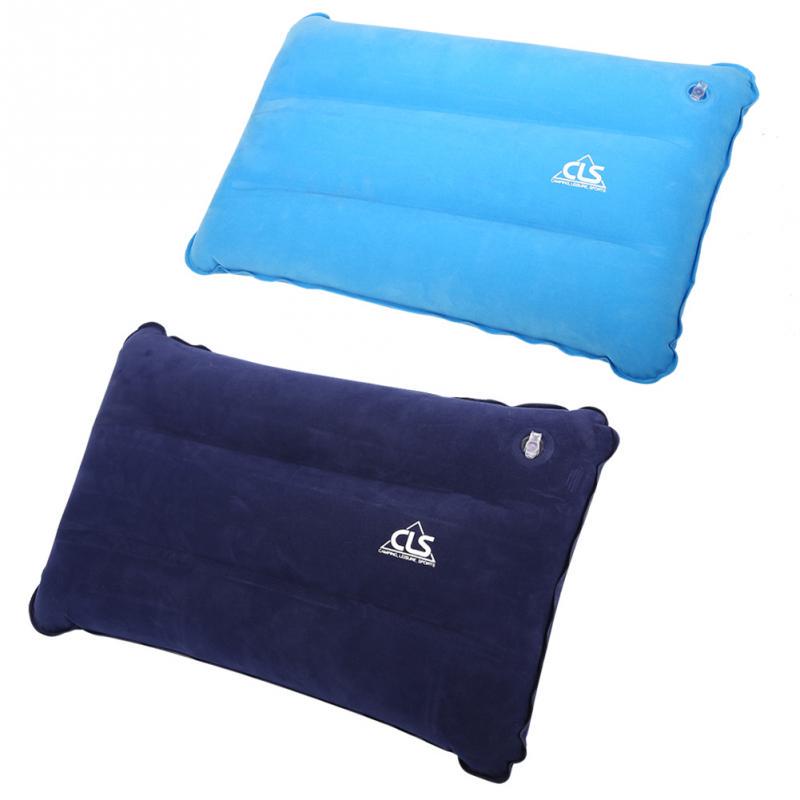 2 цвета на открытом воздухе портативная складная повседневная надувная подушка для кемпинга, скалолазания, пешего туризма