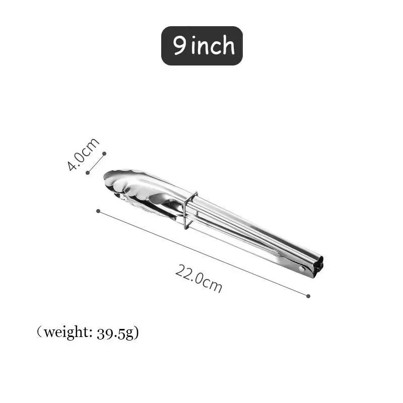 Useful Silver Food-Clips Baking Tool Stainless Steel Food Clips BBQ Bread-Clips Steak Clips  Tool Food Essentials Kitchen Tools