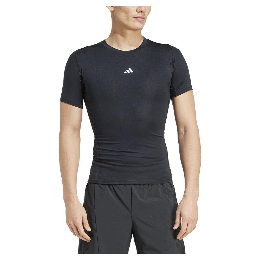 Adidas Techfit Short Sleeve T-shirt Low to Medium Compression Round Neck