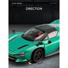 1/32 Ferrari Daytona SP3 Суперкар Сплав Модель Машинки Игрушка Литье под Давлением Металлическое Литье Звук и Свет Машинки Игрушки для Детей Транспортное Средство