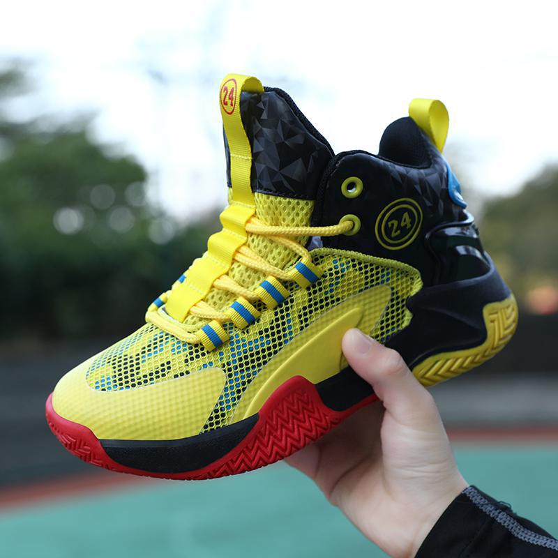 Обувь для спорта и отдыха для мальчиков, детская модная обувь для баскетбола, кроссовки для молодежи