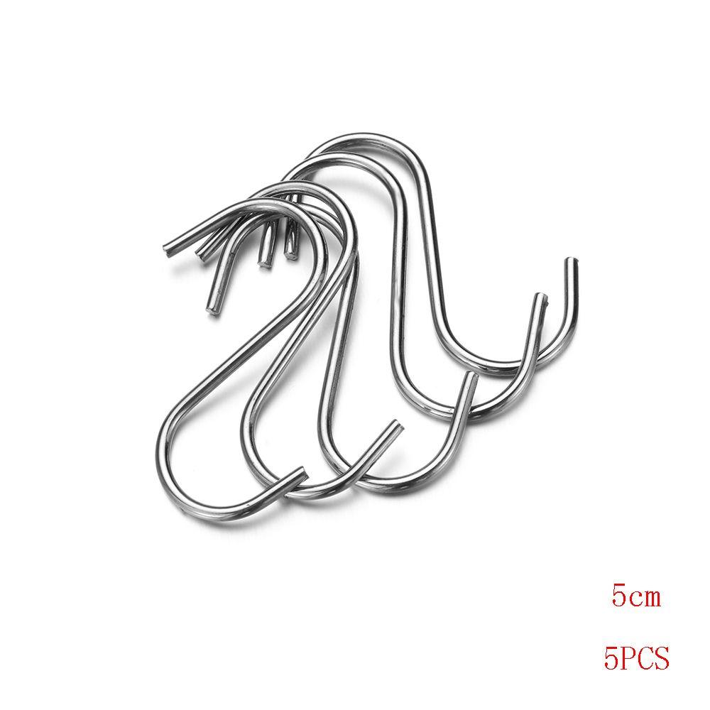 5/10/20 шт. Держатель для домашней кухни из нержавеющей стали S-образный крючок для хранения, застежки, крючки, вешалка