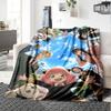 Spy x Family Print Flannel Blanket High Quality Warm Comfortable Cover for All Seasons Perfect for Gifts Home Decor