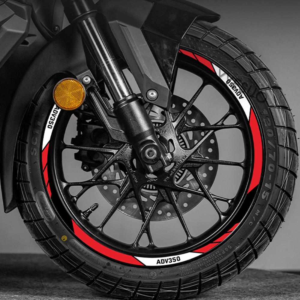 2025 Наклейки на диски ADV350 ADV 350 для HONDA ADV350 Аксессуары Декоративные наклейки на колеса мотоцикла ADV ADV 350 2025 Наклейки