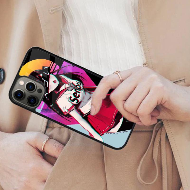 Sugoi Senpai Anime Magnetic Phone Case For APPLE iPhone 17 Air 16 14 13 12 Pro Max 15 Plus Wireless Charge With MagSafe Cover