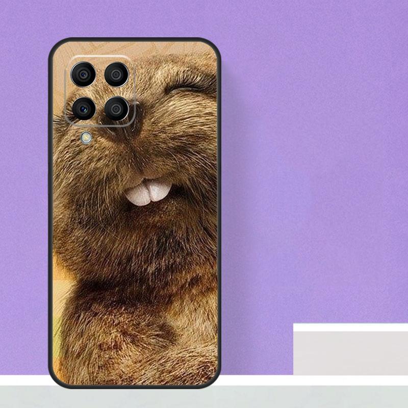 Animal Beaver For Samsung Galaxy M55 M15 M13 M33 M53 M20 M30s M31s M12 M32 M52 M11 M51 M14 M34 M54 Case
