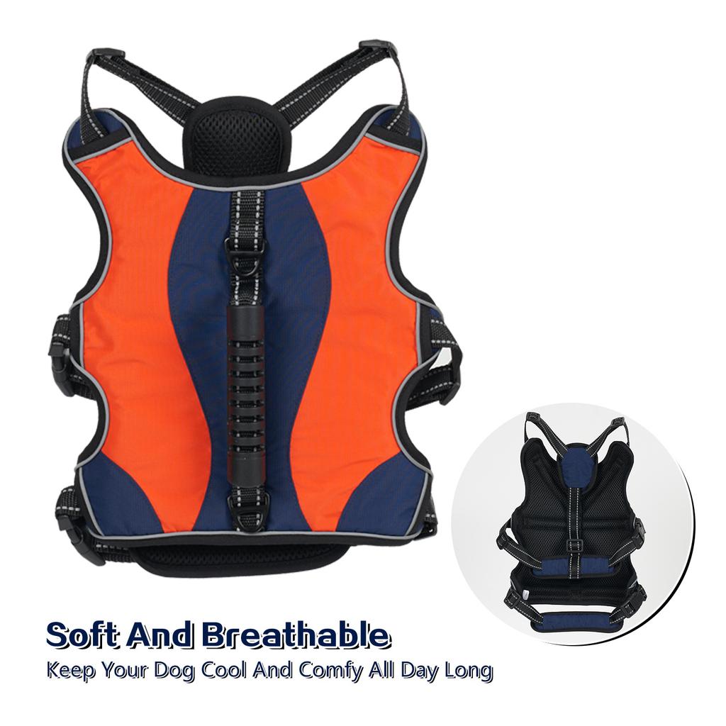 Универсальный нагрудный ремень для собак, вспомогательный ремень для ходьбы, многоцелевой, прочный и высококачественный ремешок для тела со светоотражающей ручкой