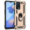 For Oppo A16 6.52" Case Luxury Armor Magentic Metal Ring Phone Case for Oppo A16s A 16 S OppoA16 CPH2269 Stand Holder Back Cover