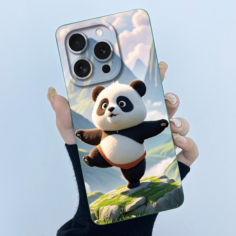 Cute Cartoon Cat Matte Shockproof Soft Silicone Phone Case For iPhone 16 Pro Max iPhone16 Plus 16Pro 16ProMax Bumper Cases Cover