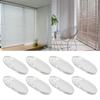 Pack of 8Pcs Plastic Window Shutter Cord Handle for Venetian Blinds Roller Blind Pull Beads Chain Pendants Cord Weights
