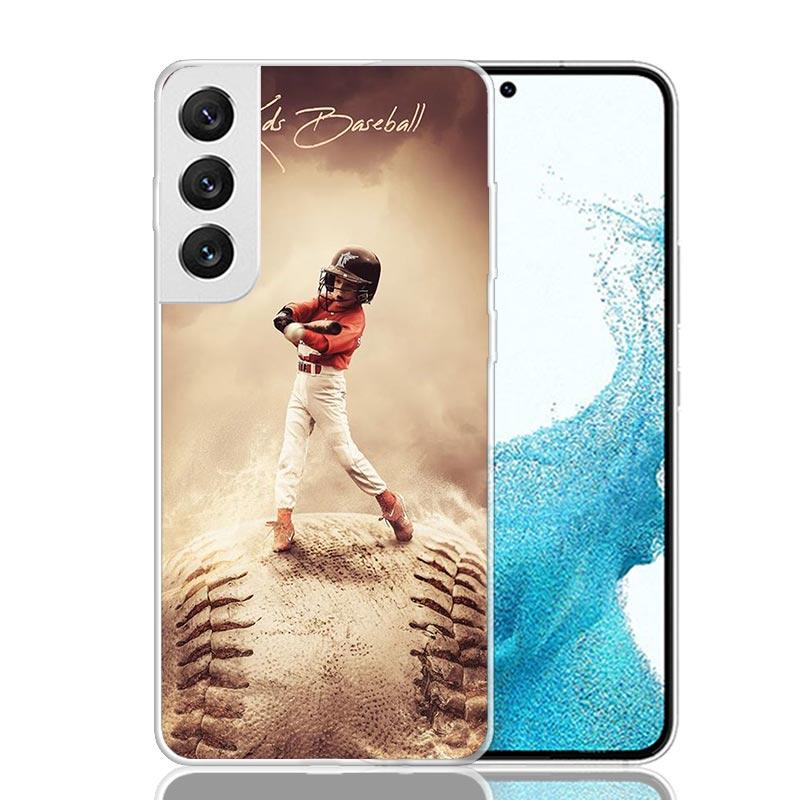 Baseball Sport Phone Case For Samsung Galaxy S26 S25 Edge S24 S23 FE S22 Ultra S21 Plus S20 + Fundas Cover Coque Galaxy S25 S24