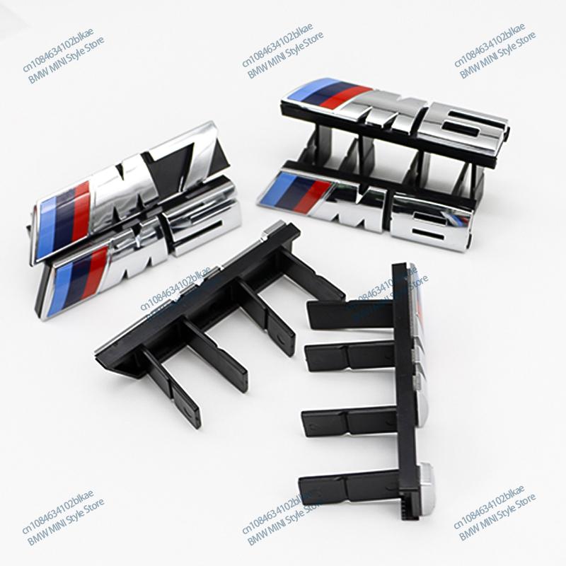 3D Car Front Grille Badge Emblem Buckle For BMW M Logo M1 M2 M3 M4 M5 M6 F39 F10 F30 G11 F48 G07 G86 G80 G60 E60 E46 G01 E84 E83