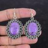 Purpurite Gemstone Earring Handmade Earrings Elegant Jewelry 925 Sterling Silver Earring Birthstone Earring Gifts For Wife Purpurite Jewelry
