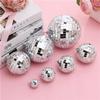 New Year 6Pcs/Set Mini Disco Ball Mini Bar Home for Christmas Reflective Glass Ball