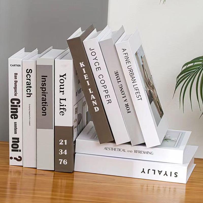 Скандинавский Минимализм Декоративные Книжные Полки Реквизит для Современной Гостиной и Витрины Винного Шкафа