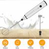 3-Speeds Electric Whisk Coffee Milk Drink Egg Frother Foamer Mixer USB Rechargeable Handheld Food Blender Baking Tools KTY