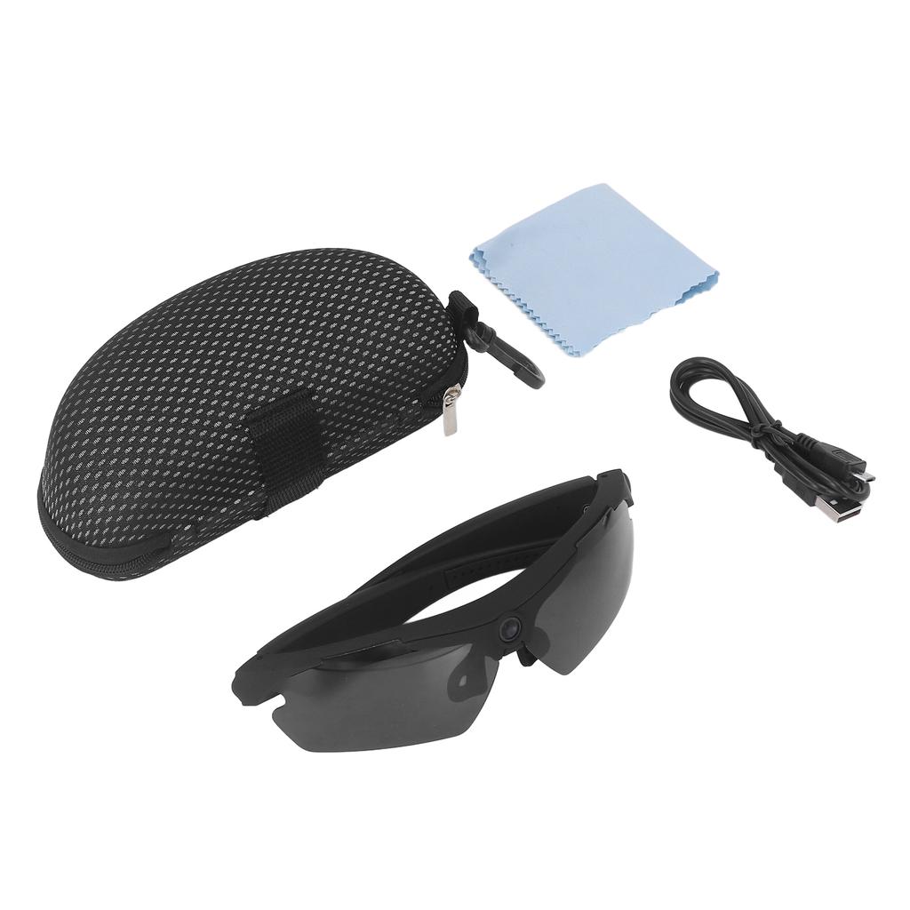 Camera Glasses Video Sunglasses 1080P Full HD Video Recording Shooting Camera Glasses for Cycling