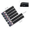 6 шт. Автомобильные резиновые противоударные полосы Защитные наклейки Для BMW G30 G32 G01 G02 G05 G06 G07 G26 G23 G22 F40 F20 G08 G16 G15 G14