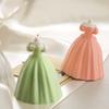 Exquisite Wedding Dress Craft Mold  Crystal Drop Glue Ornaments Moulds Silicone Candle Molds Silicone Craft Molds