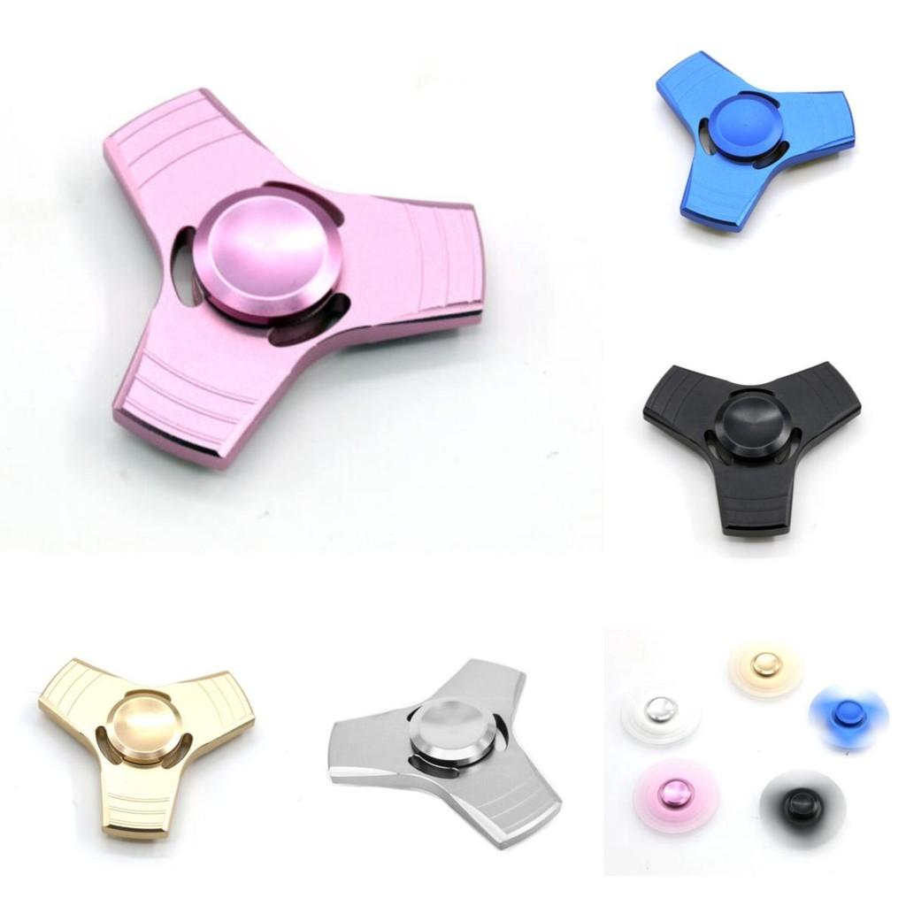 Spinner Spinner Tri Aluminum Hand Finger Spinner Focus Toy Xmas Kid Gift