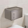 Napkin Storage Box Wall Mounted Waterproof Toilet Paper Holder Non-Drilled