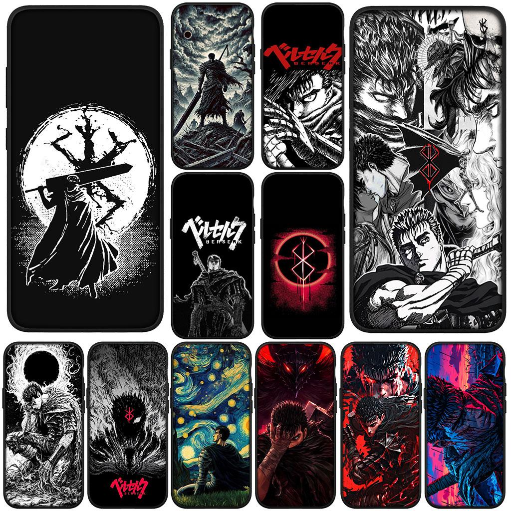 Comics Berserks Anime Guts for Motorola Moto G86 G57 G67 G54 G24 G15 Power G13 G14 G34 G35 G45 G60 G53 G55 G64 G75 G72 Case