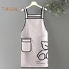 Фартук шеф-повара Прозрачный против пятен ТПУ Классический фартук с ремешком для легкой чистки для дома