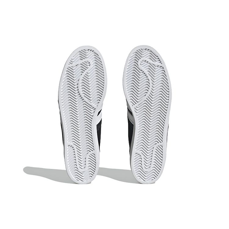 Adidas Superstar Supermodified Black White - Black Heel Unisex Sneakers Core-Black Cloud-White H03739