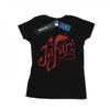 Womens/Ladies Aladdin Movie Jafar Flames Logo Cotton T-Shirt