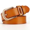 New Designer Fashion Women's Belts Genuine Leather Brand Straps Female Waistband Pin Buckles Fancy Vintage For Jeans