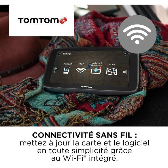 Navigateur GPS TOMTOM GO Classic 6" - Carte Europe 49 pays - Mises à jour Wi-Fi - Alertes de zones de danger