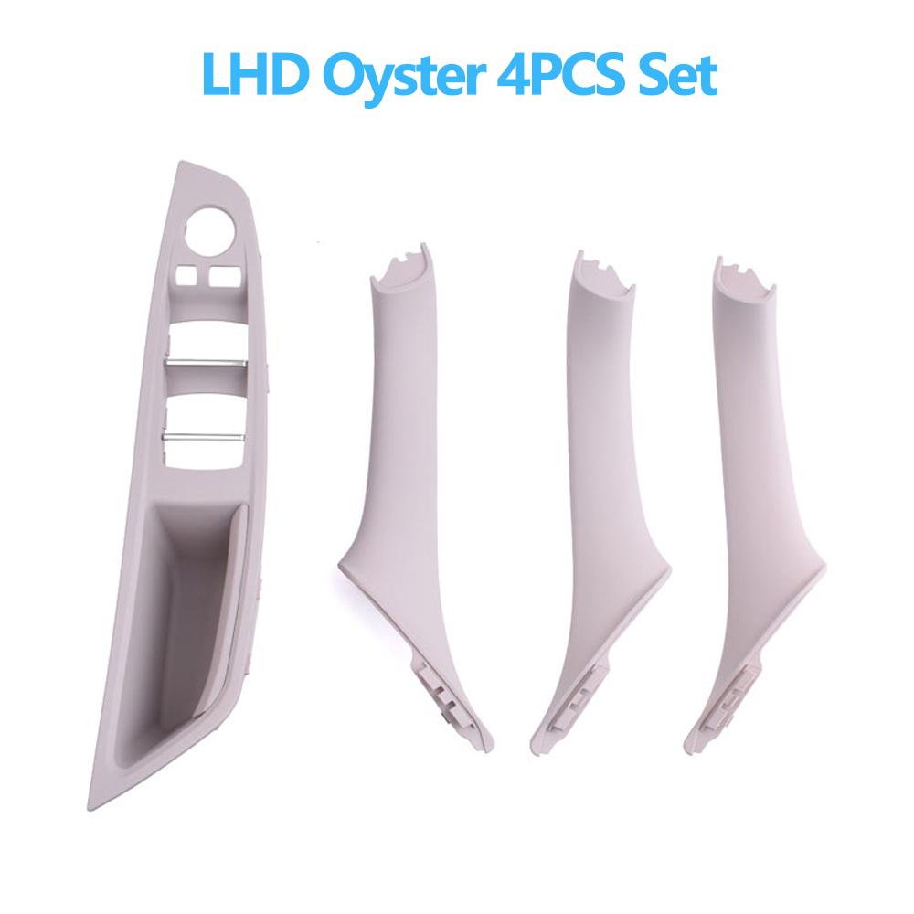 Left Hand Driver Interior Door Window Switch Panel Pull Handle Set For BMW F10 F11 F18 520 523 525 528