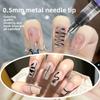 DIY Nail Art Markers for Gel Nails Waterproof Acrylic Nail Paint Pens New Nail Art Graffiti Pen