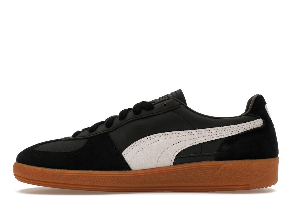 Puma Palermo Leather Black Feather Grey Gum